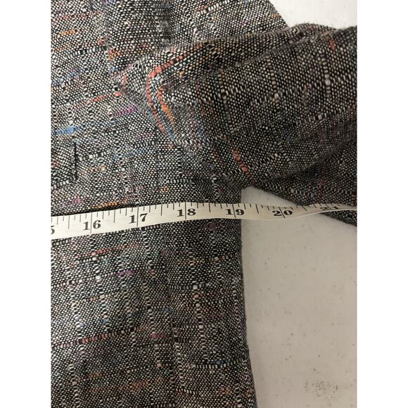 Vtg Christian Dior Skirt Suit 10 Jacket Gray Button Fitted Midi - Picture 9 of 16